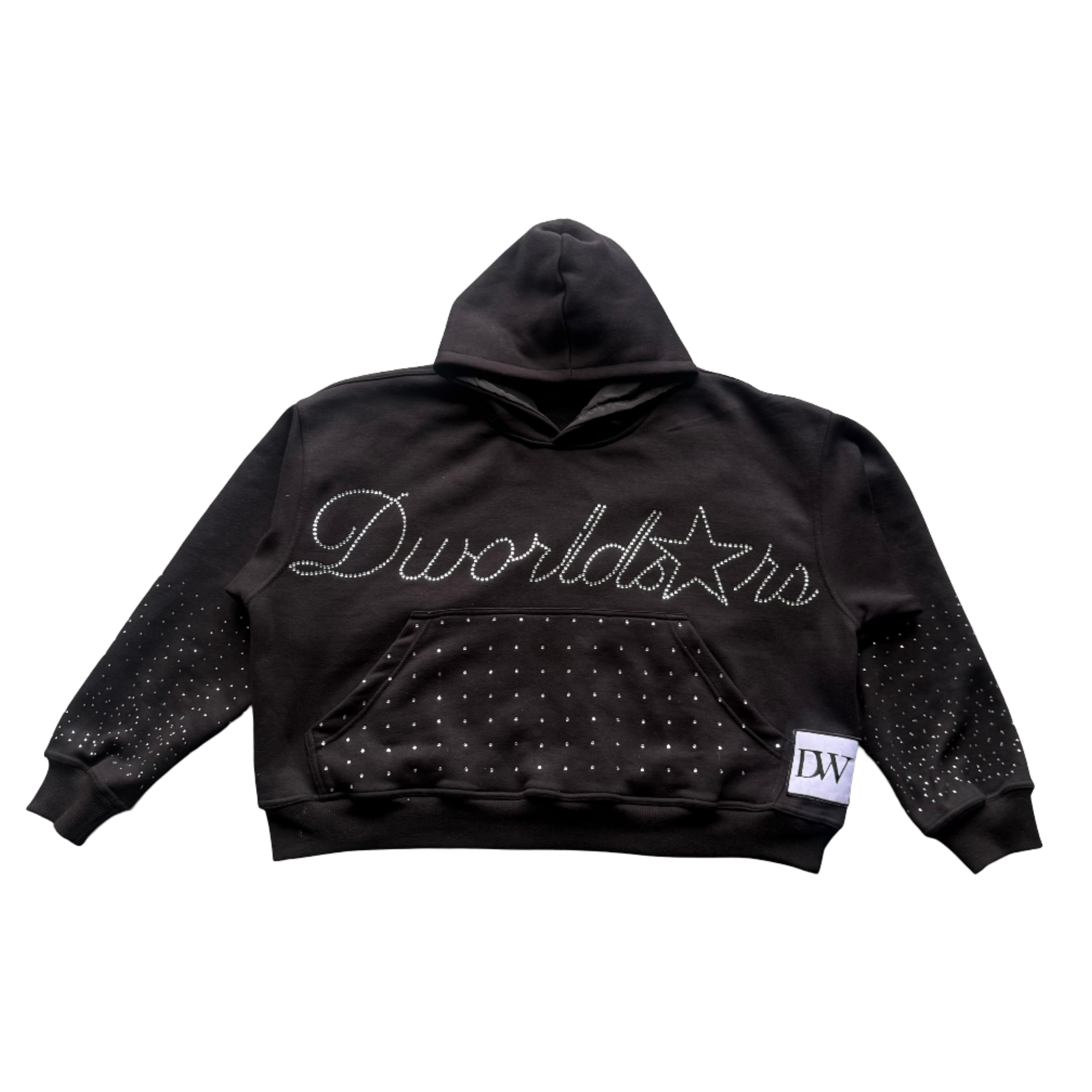 BLACK STARSIDE HOODIE
